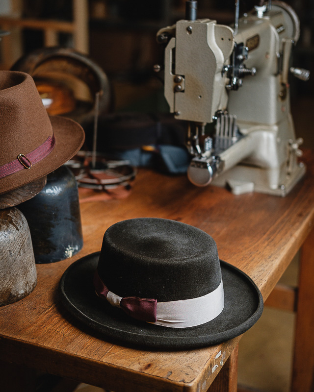 Handmade Hat from Sarah Hutmacherin